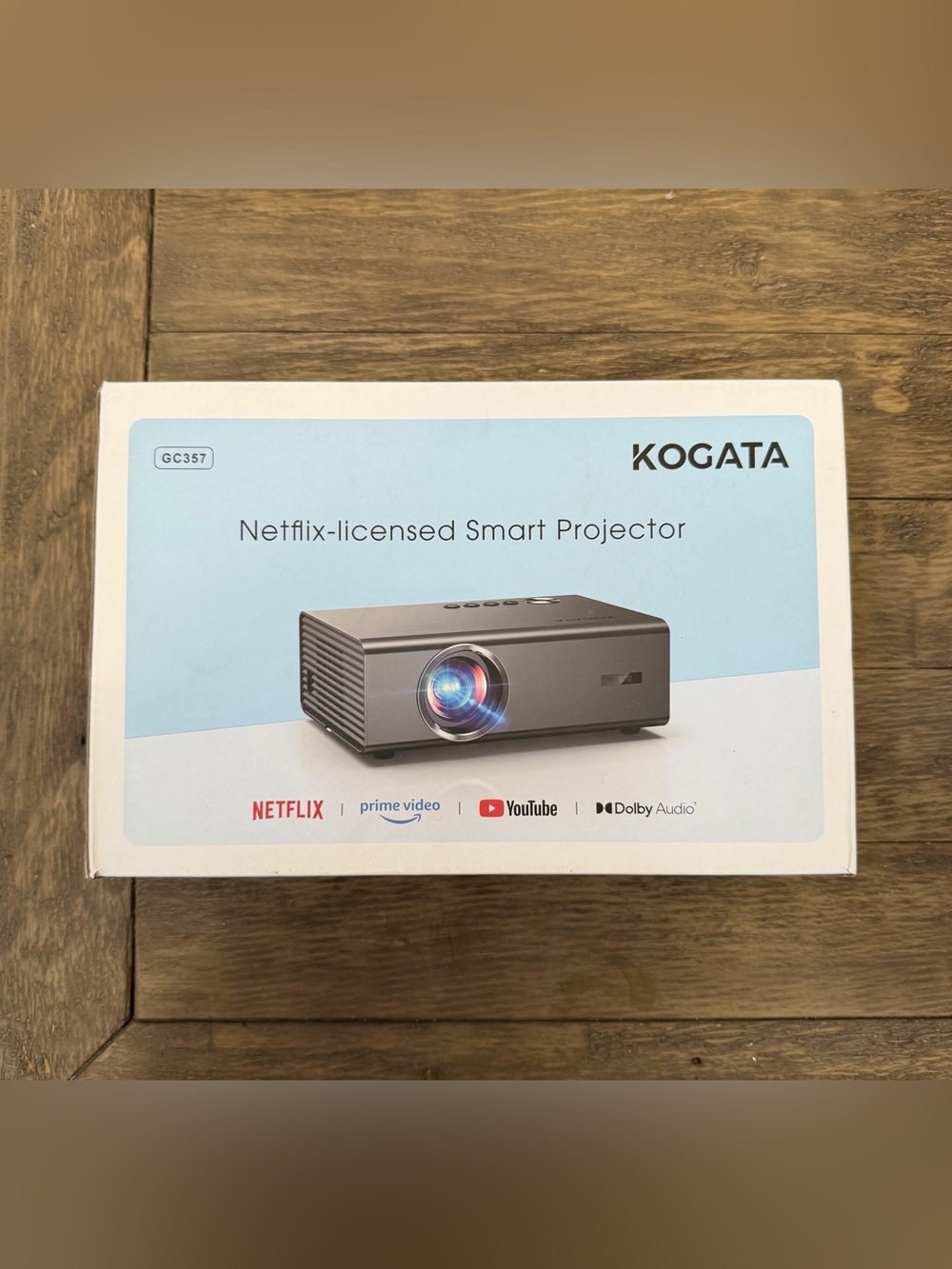 KOGATA GC357 Netflix-Licensed Smart Projector.
New in box